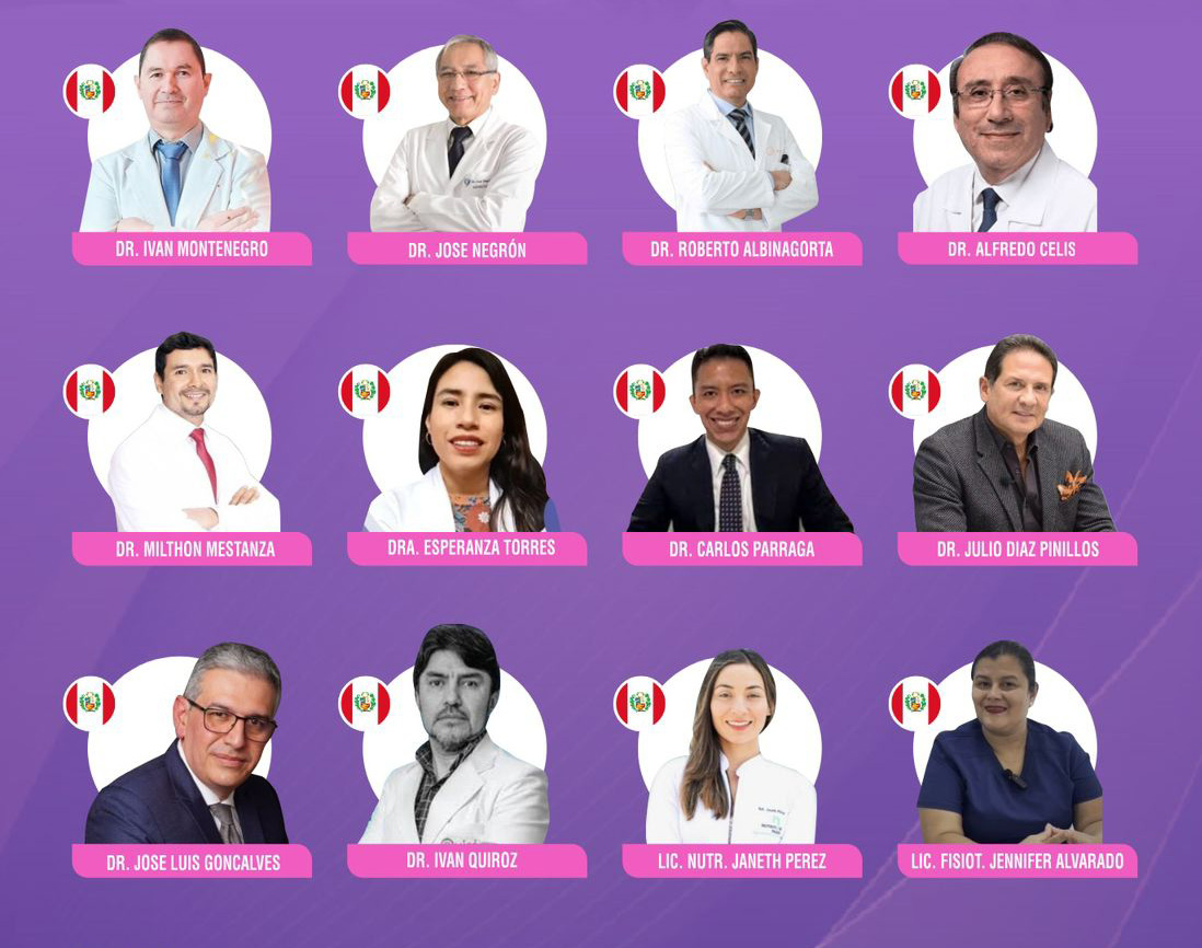 Lista de ponentes nacionales del curso